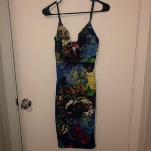 Watercolor dress
